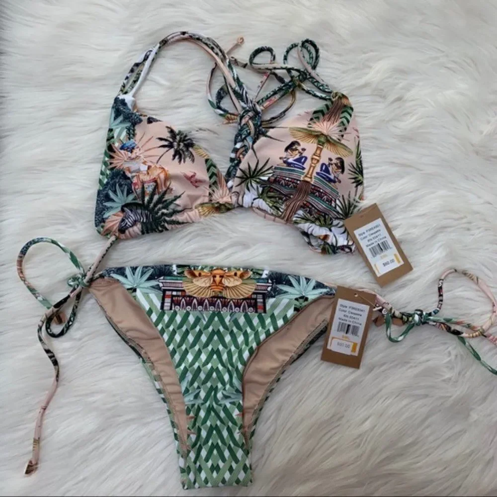 NWT Rachel Rachel Roy CLEOPATRA Triangle Bikini BOTTOM ONLY